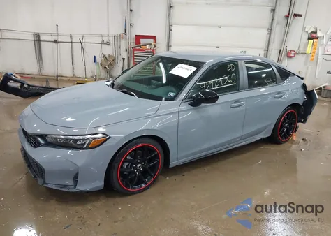 2025 Honda Civic Sedan Sport from USA, damaged, VIN 19XFL2H85SE019452